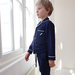Children's PJ Set Navy Heritage