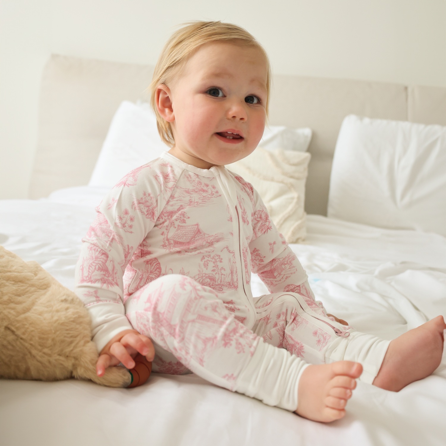 ZIPSTER™ Pink Toile de Jouy