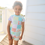 Children's PJ Shortie Set Seashell