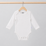 Long-sleeve Body Suit White