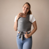Bamboo Baby Wrap - Solid Kiezelgrijs