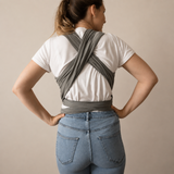 Bamboo Baby Wrap - Solid Kiezelgrijs