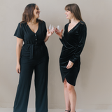 Milan Borstvoeding Zwarte Jumpsuit