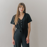 Milan Borstvoeding Zwarte Jumpsuit