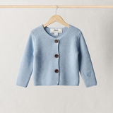 Pure Blue vest met knopen