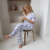 Ladies Toile de Jouy Pyjamas Set