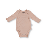 Body suit met lange mouwen Beige