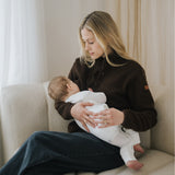 Borstvoeding Fleece Bruin