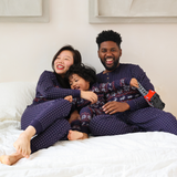 Bamboe pyjamaset met Argyle voor heren