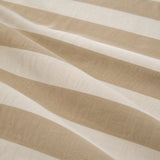 Gestreept borstvoedingsjurkje Beige / Wit