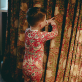 William Morris Zipster Aardbeiendief Rood