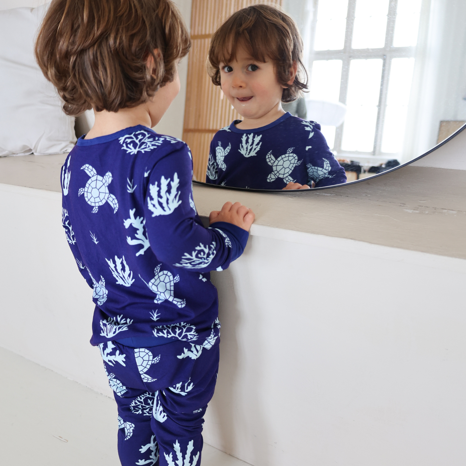 Kinder PJ Set Schildpad