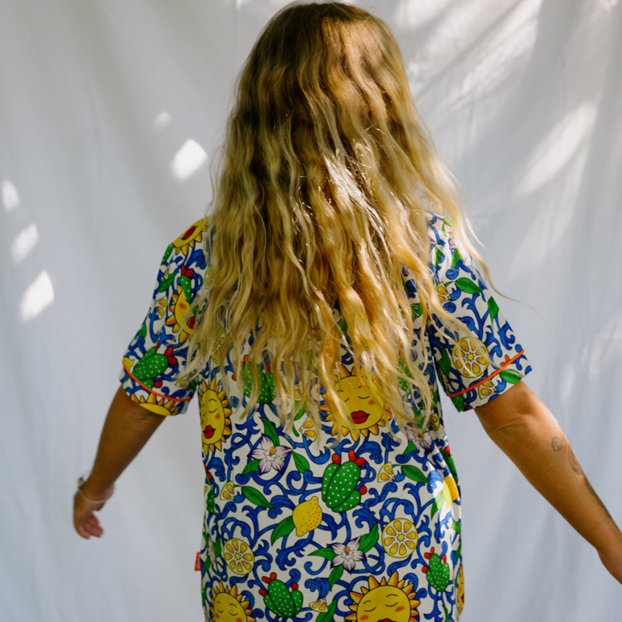 Ladies Pyjamas Set Sicilian Summer (Design Challenge Winner 2025)