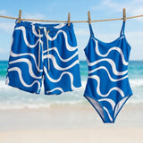 Ladies Swimsuit Ride The Wave