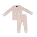 Kinder PJ Set Zebraprint