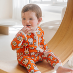 Baby in het ZIPSTER x nijntje Daisy Days bamboe-rompertje