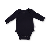 Body suit marineblauw met lange mouwen