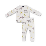 Kinder PJ Set Grazende Zebra