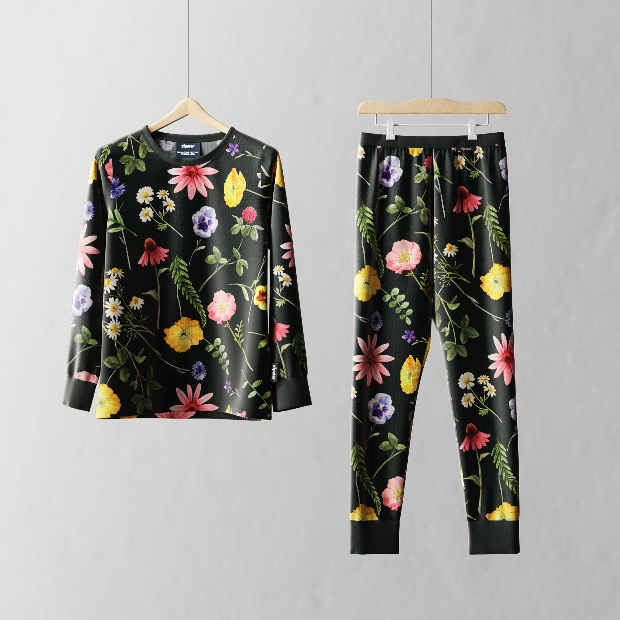 Kinder PJ Set Wilde Bloem