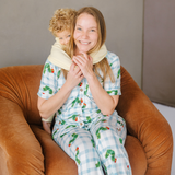 Dames Pyjama Set Rupsje Nooitgenoeg™ Ruitje