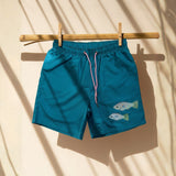 Heren zwembroek rare vissen