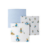Peter Rabbit™ Mousseline vierkantjes (set van 3)