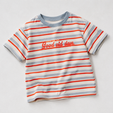 Oversized kinder-T-shirt met strepen: Good Old Days