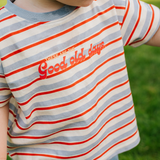 Oversized kinder-T-shirt met strepen: Good Old Days