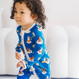 Baby in het ZIPSTER x nijntje Starry Sleep bamboe-slaappakje