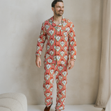 Pyjamaset voor heren Peter met Kerstmis