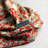 William Morris dames pyjama aardbeiendief rood