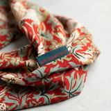 William Morris Zipster Aardbeiendief Rood