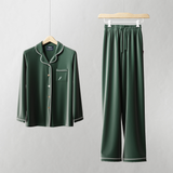 Dames Pyjama Set Green Heritage