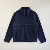 Borstvoedings fleece marineblauw