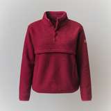 Breastfeeding Fleece Burgundy