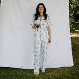 Dames Pyjama Set Peter's Gingham Hop