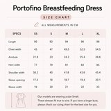 Portofino Borstvoedingsjurk Wit