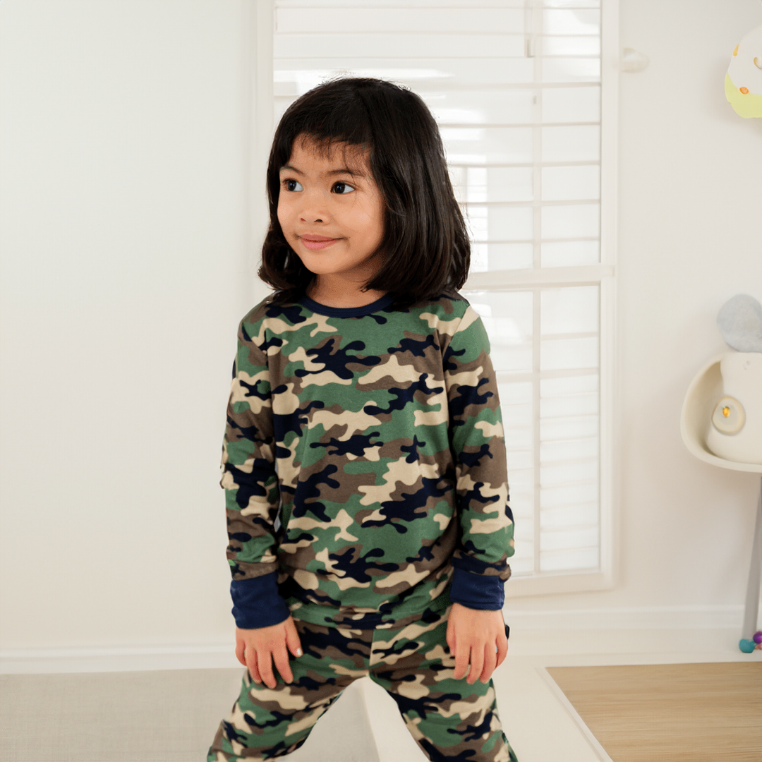 Kinder PJ Set Camo