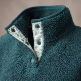 Fleece voor borstvoeding - Bosgroen