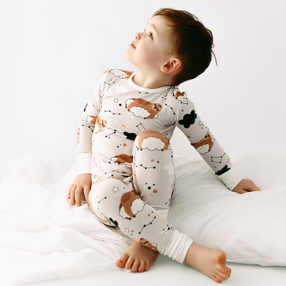 Kinder PJ Set Luiaard