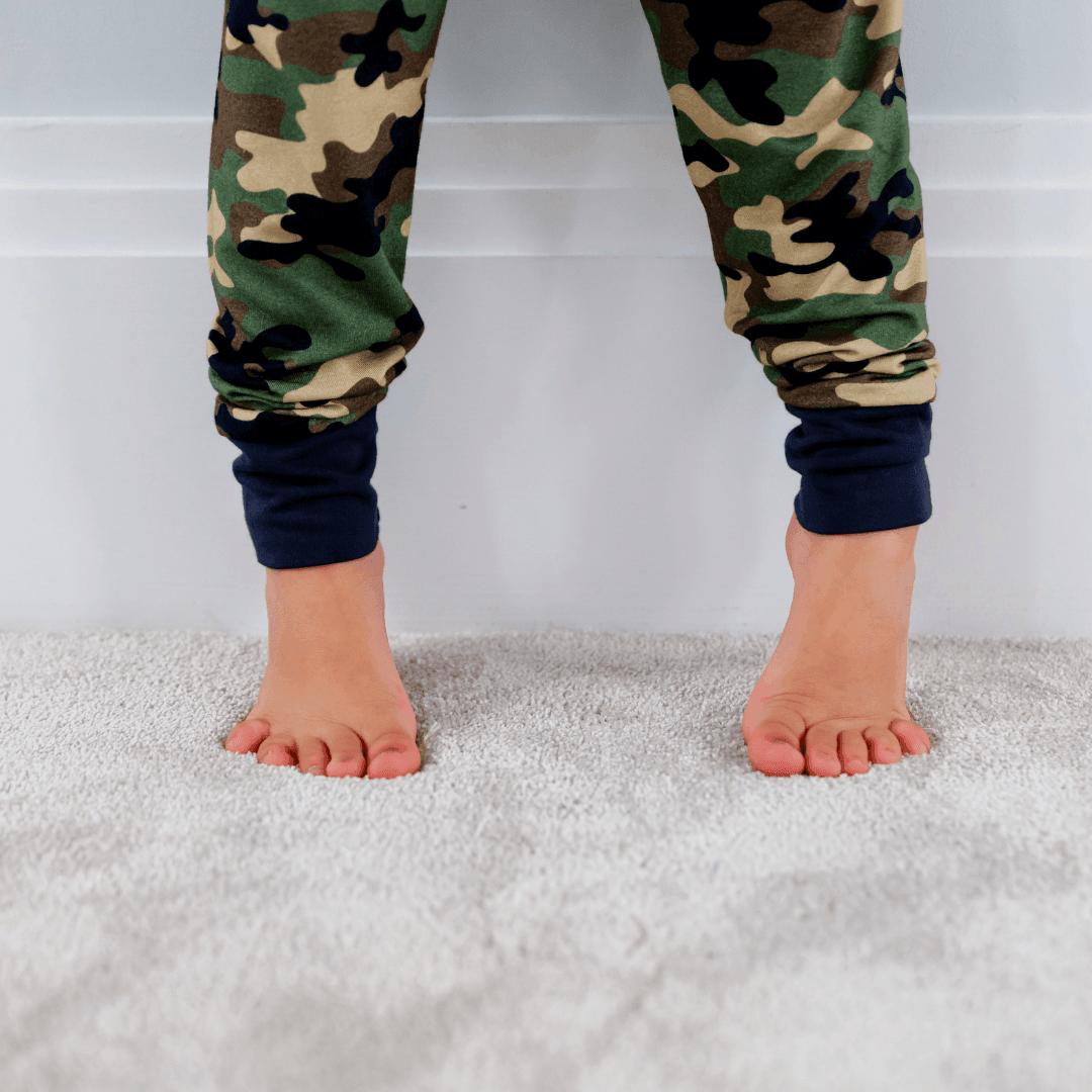 Children's PJ Set Camo - Zipster