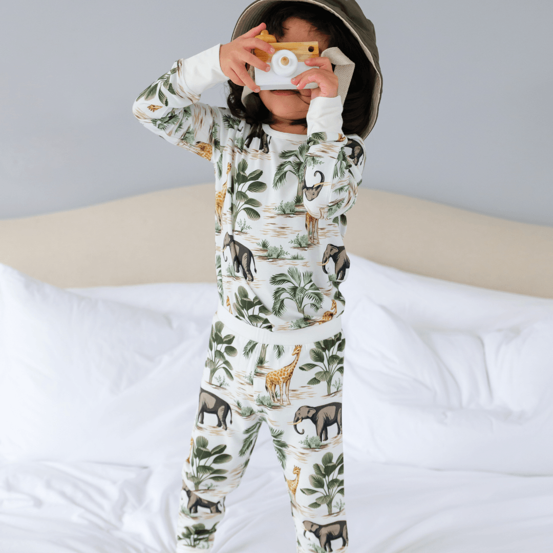 Children's PJ Set Jungle - Zipster